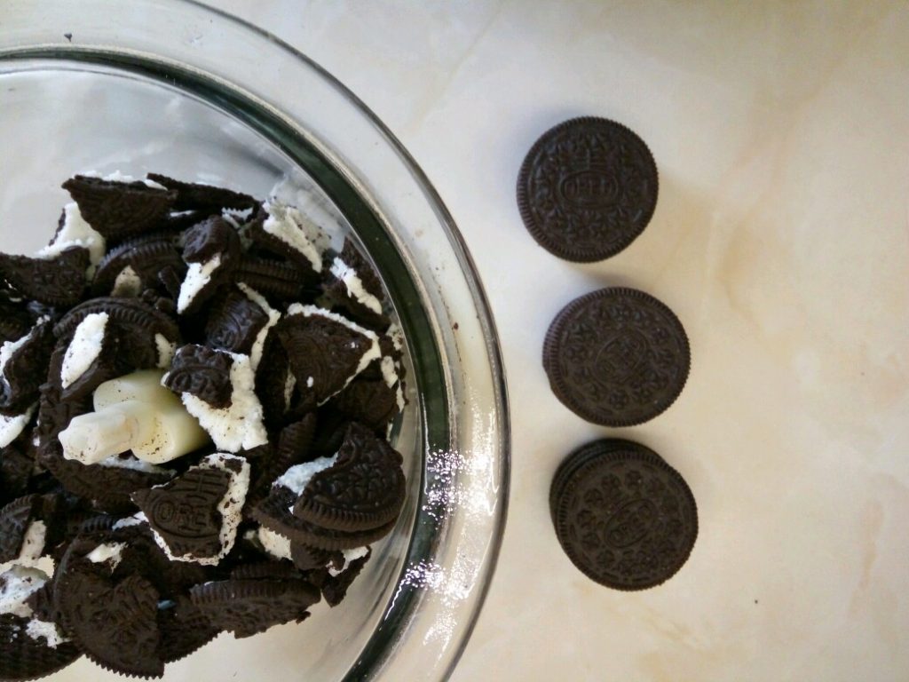 Choco hearts Oreo filling