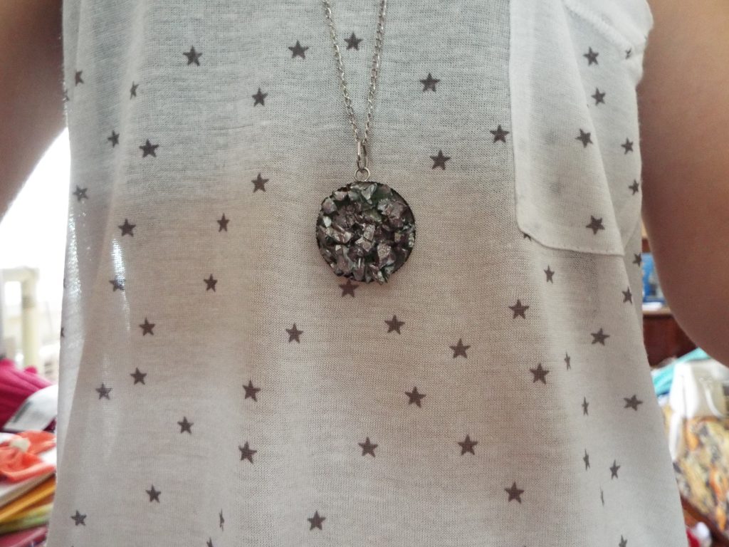 druzy necklace