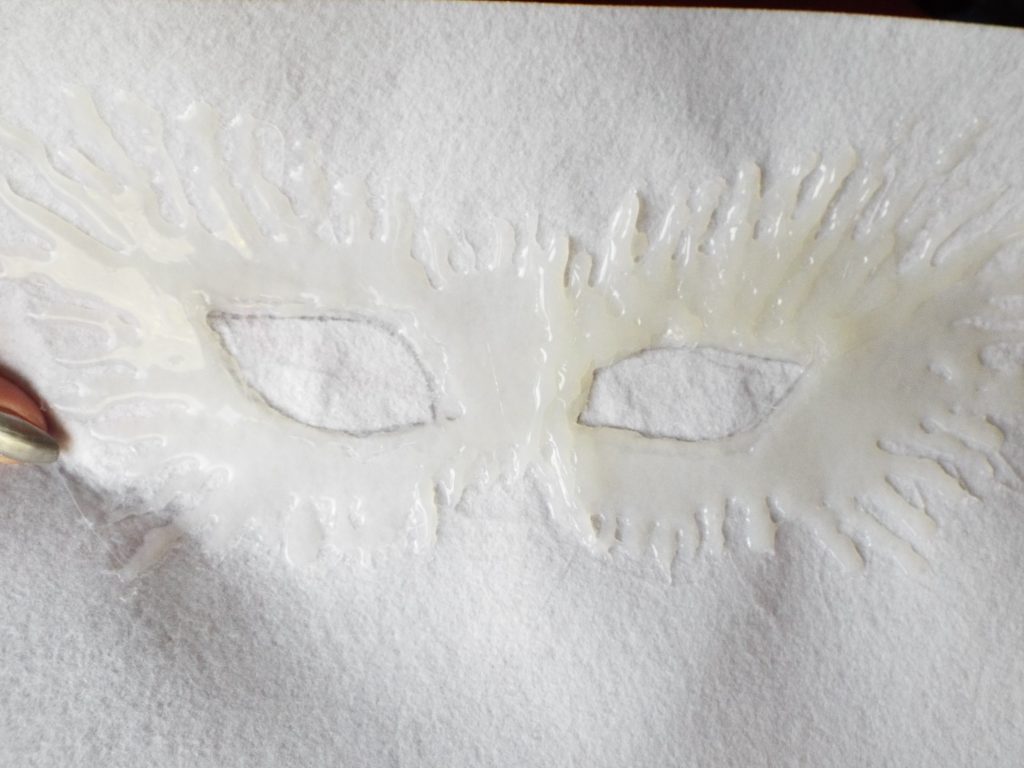 Halloween: Snow queen mask