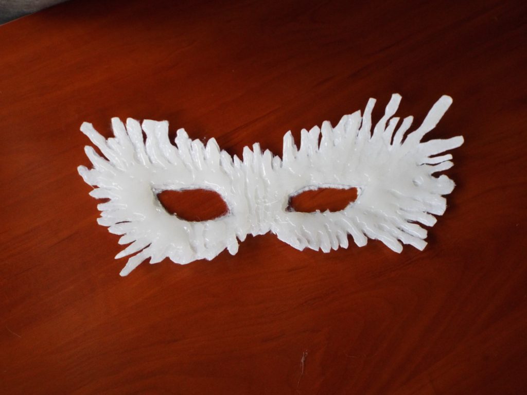 Halloween: Snow queen mask